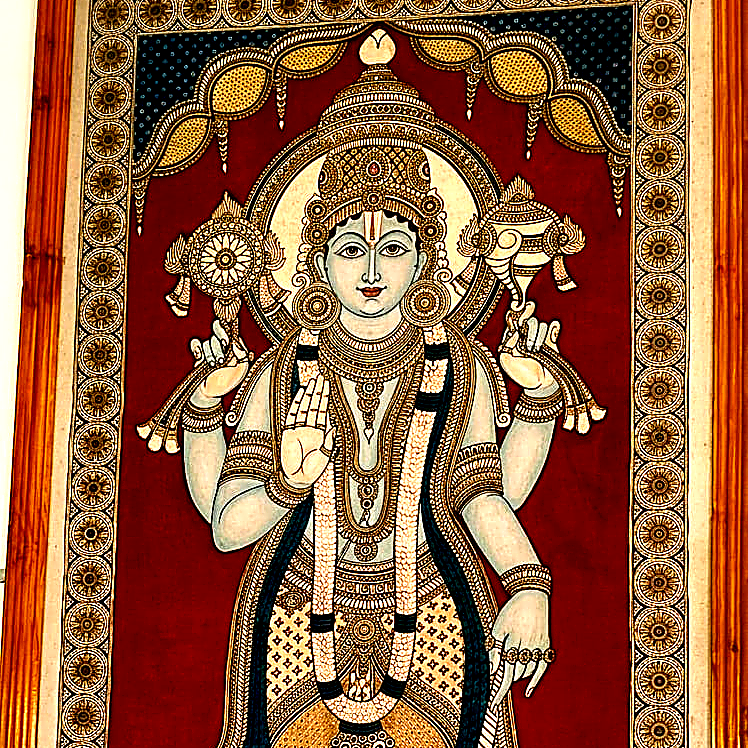 kalamkari frame enhanced
